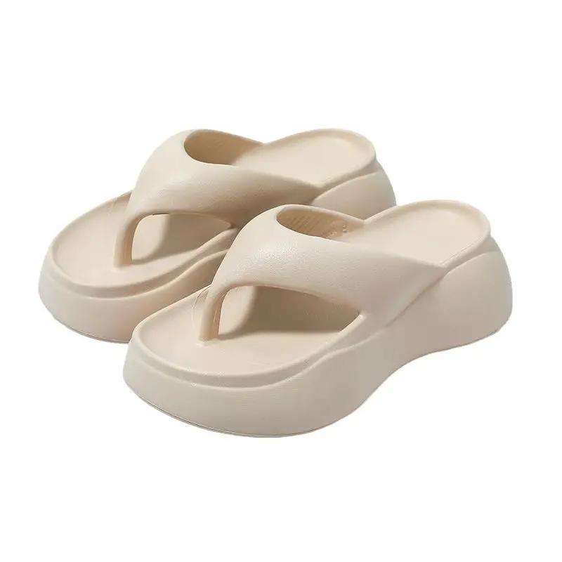 Thick-soled slippers women's summer wear thick-soled flip-flops step on excrement feeling thick-soled slippers eva slippers cross-border explosions - Image 10