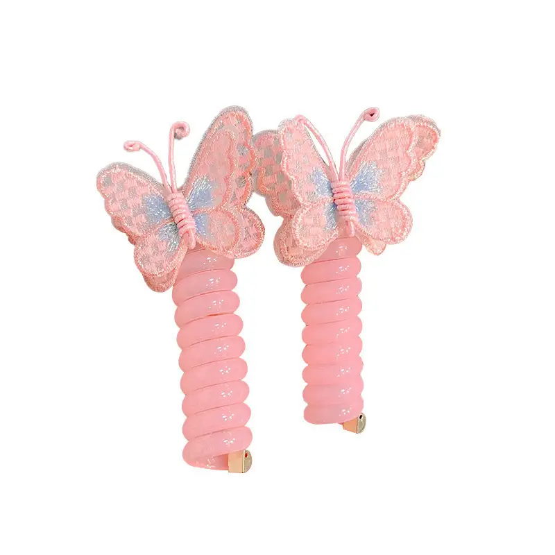 Butterfly Hair Band for Girls with Embroidered Design - Image 10