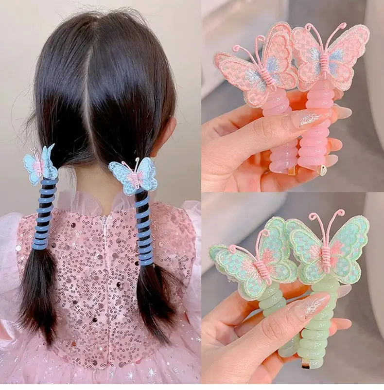 Butterfly Hair Band for Girls with Embroidered Design — feature 33