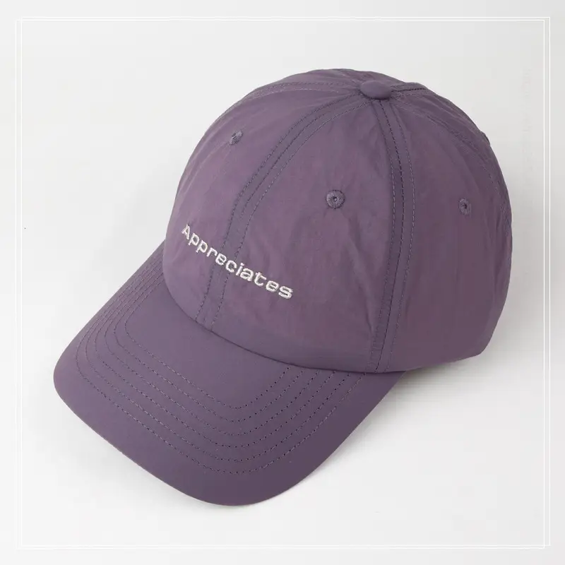 Women's Beige Korean Embroidered Baseball Cap — feature 12