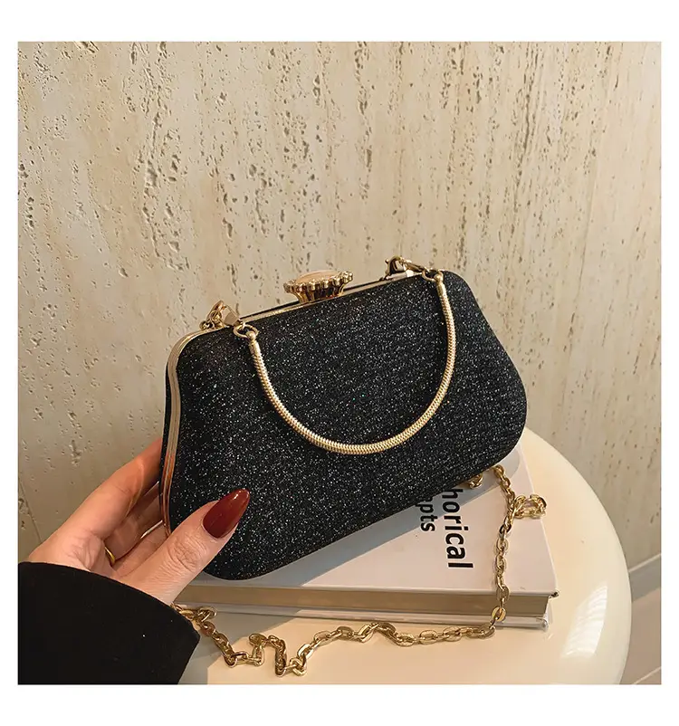 Women's Silver Chain Shoulder Bag 2024 Spring New — feature 24