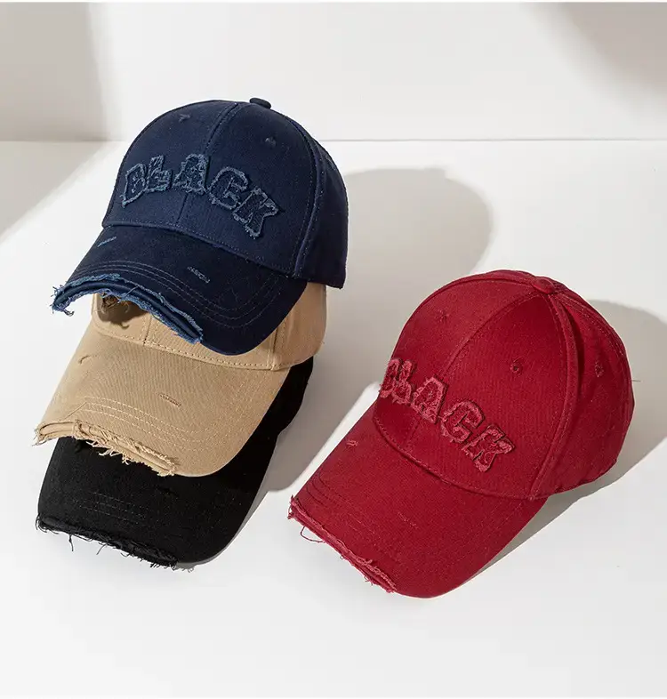 Brown Big Head Baseball Cap for Men with Deep Bristle — feature 23