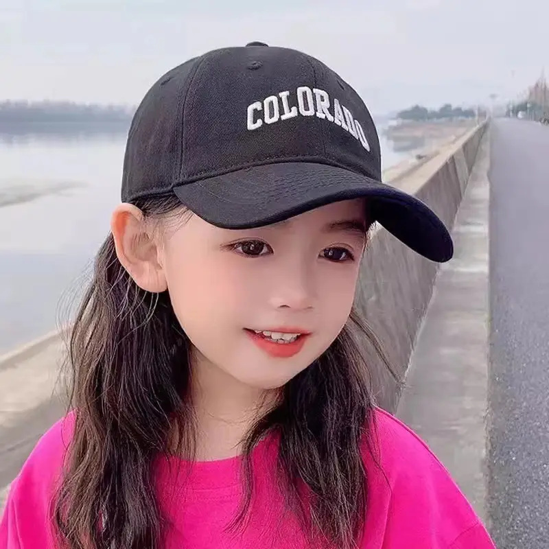 Girls Brown "URABO" Baseball Cap Spring Autumn 2024 - Image 7
