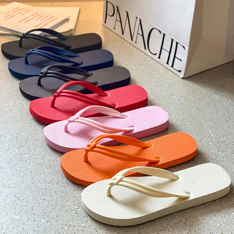 Women's Summer Flip-Flops, Beach Flip-Flops, Breathable and Comfortable, Trendy Ins Style, Flat Sandals - Image 15