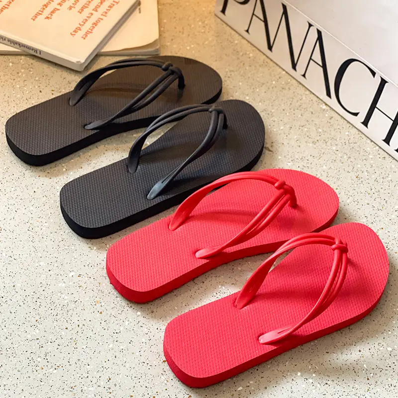 Women's Summer Flip-Flops, Beach Flip-Flops, Breathable and Comfortable, Trendy Ins Style, Flat Sandals - Image 16
