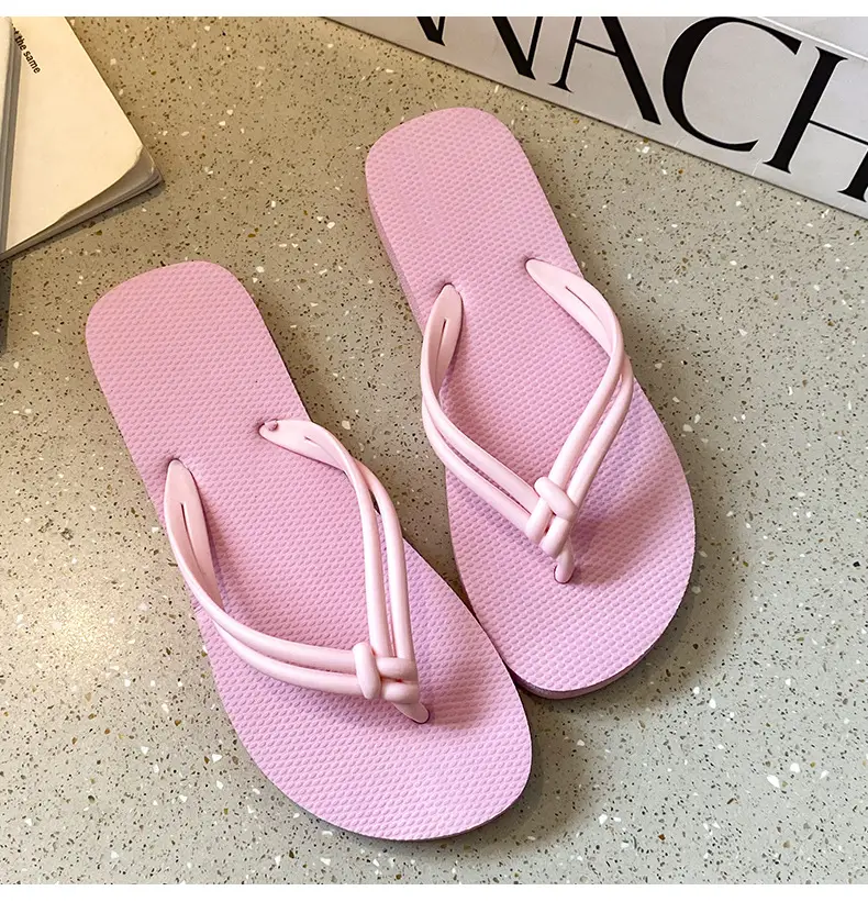 Women's Summer Flip-Flops, Beach Flip-Flops, Breathable and Comfortable, Trendy Ins Style, Flat Sandals — feature 13