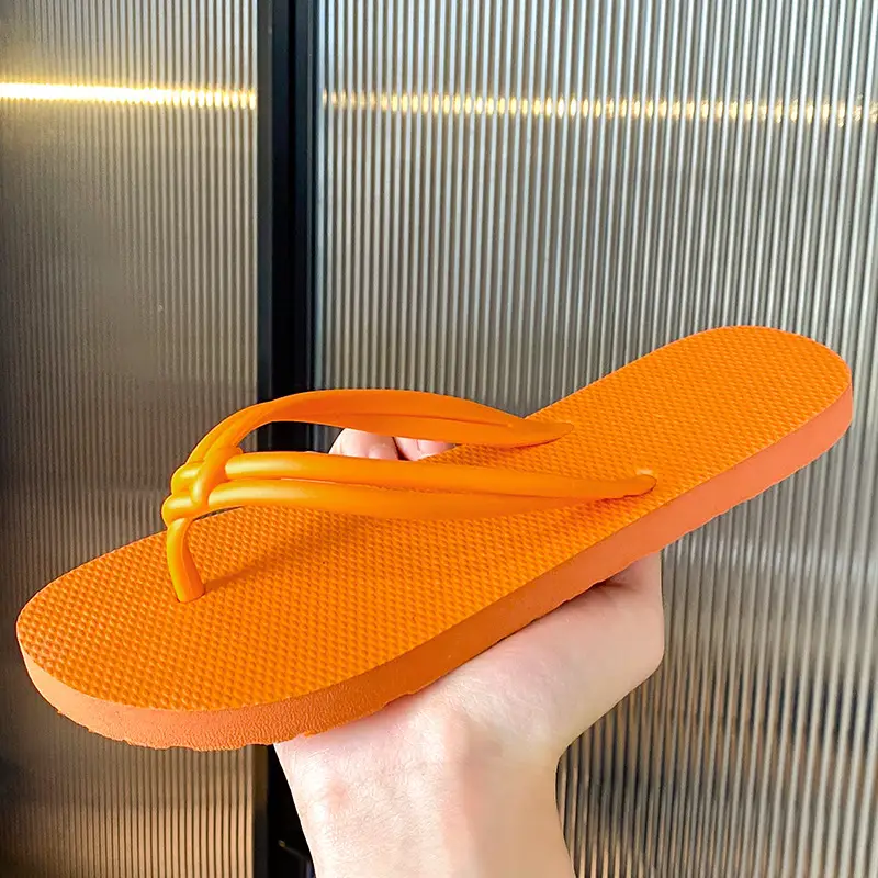 Women's Summer Flip-Flops, Beach Flip-Flops, Breathable and Comfortable, Trendy Ins Style, Flat Sandals - Image 6
