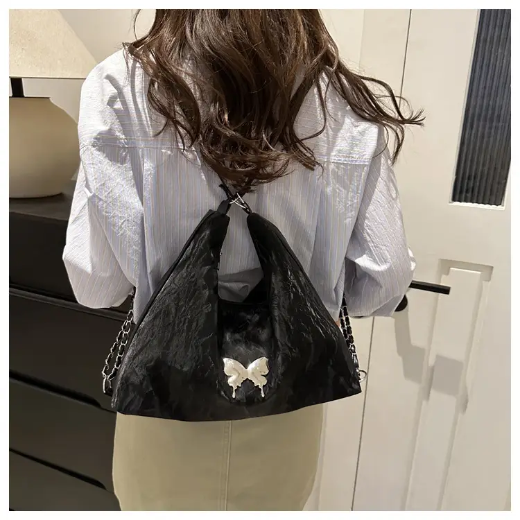White Butterfly Shoulder Bag Women's 2024 Spring Summer — feature 21