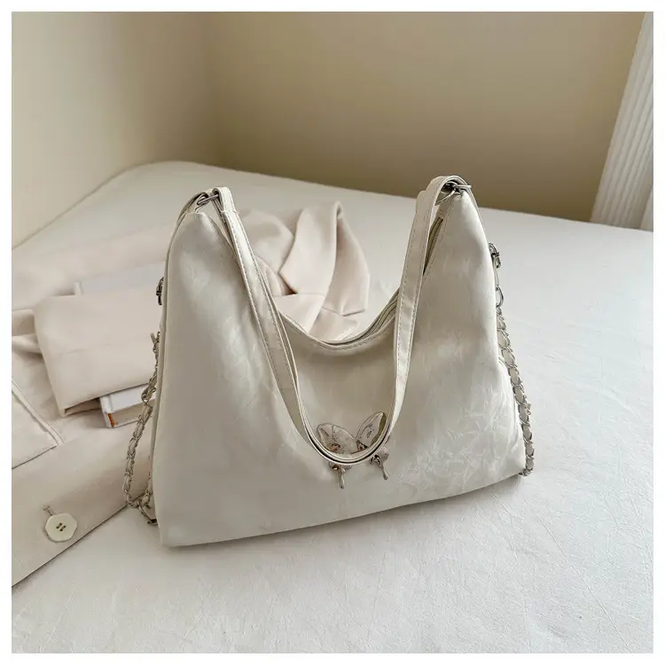 White Butterfly Shoulder Bag Women's 2024 Spring Summer — feature 25