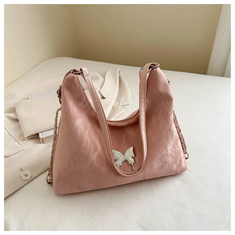 White Butterfly Shoulder Bag Women's 2024 Spring Summer — feature 26