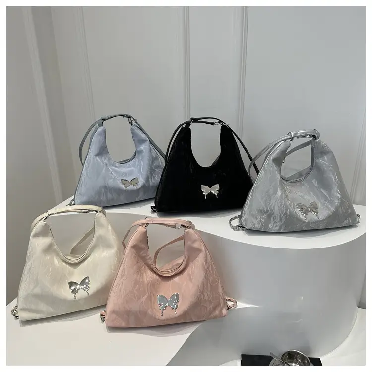 White Butterfly Shoulder Bag Women's 2024 Spring Summer — feature 28