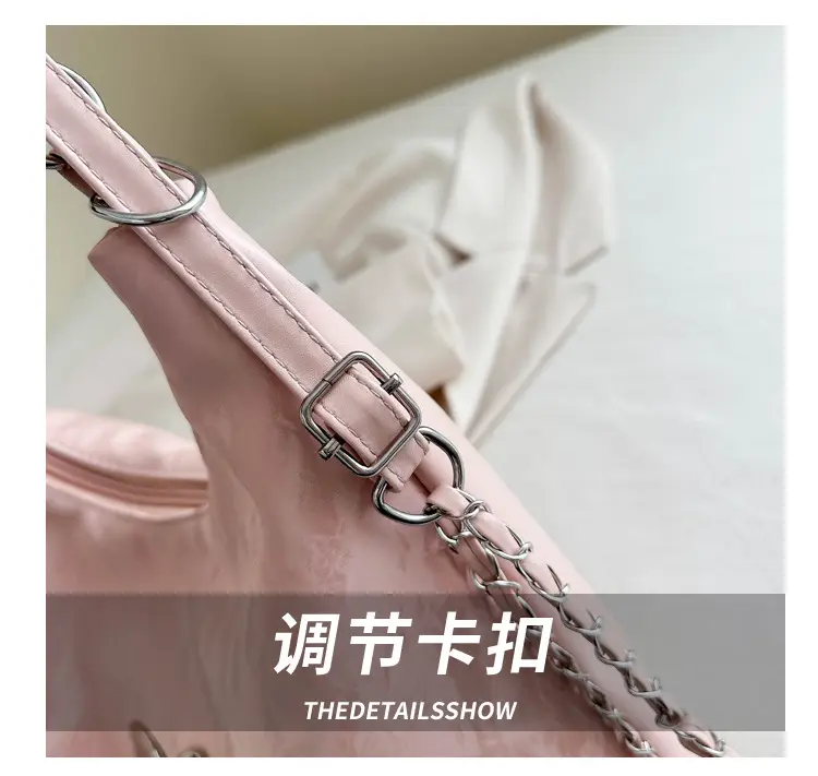 White Butterfly Shoulder Bag Women's 2024 Spring Summer — feature 3