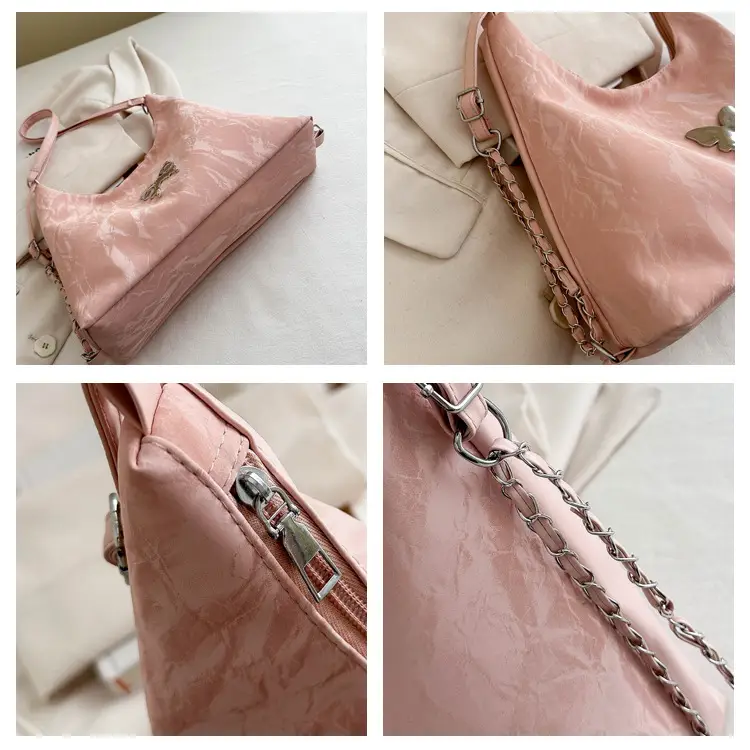 White Butterfly Shoulder Bag Women's 2024 Spring Summer — feature 7
