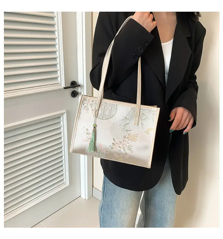 Pink Floral Handbag for Women 2024 Spring Summer — feature 10