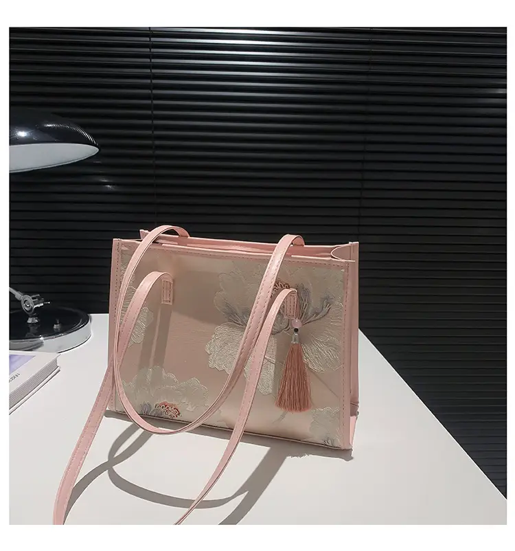 Pink Floral Handbag for Women 2024 Spring Summer — feature 19