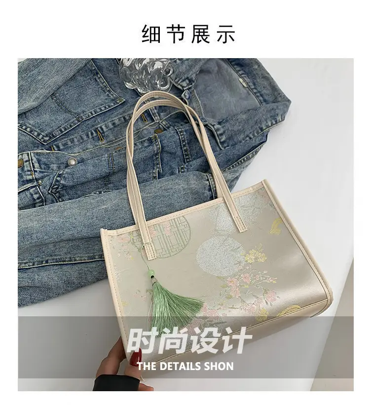 Pink Floral Handbag for Women 2024 Spring Summer — feature 2