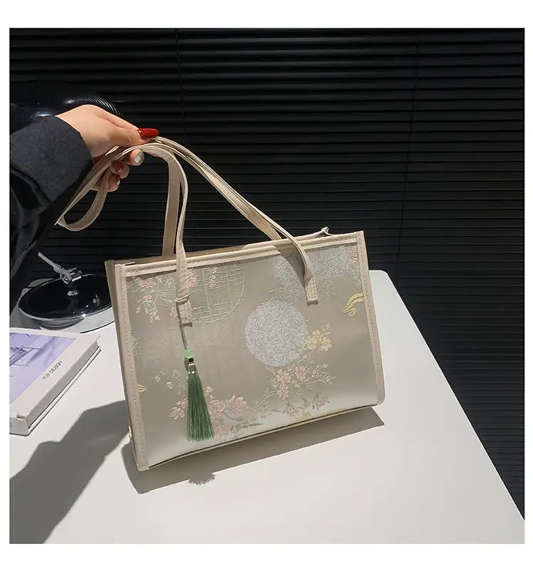 Pink Floral Handbag for Women 2024 Spring Summer — feature 21