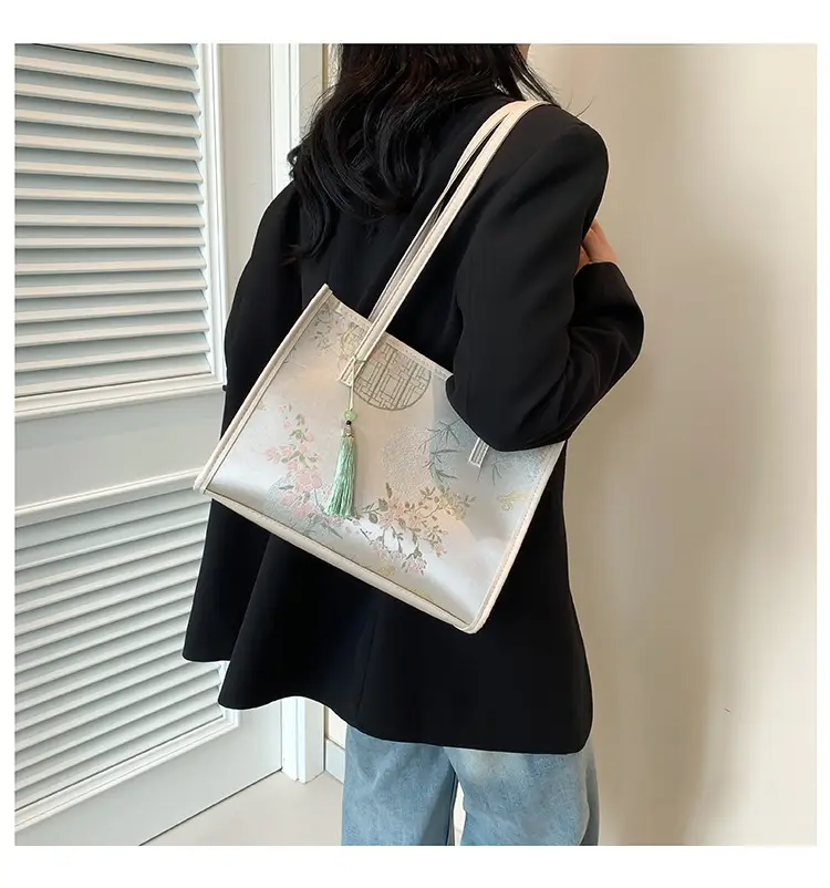 Pink Floral Handbag for Women 2024 Spring Summer — feature 7