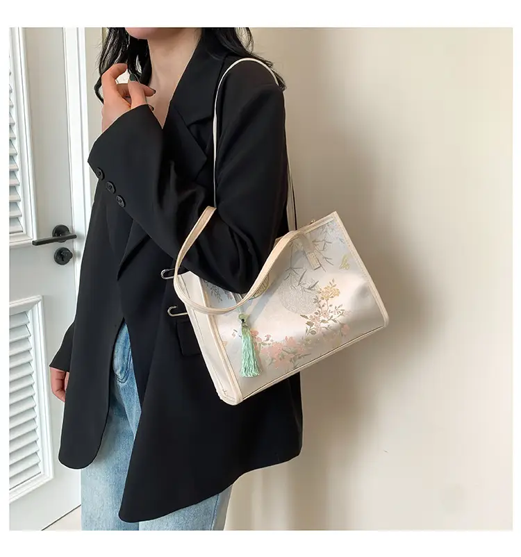 Pink Floral Handbag for Women 2024 Spring Summer — feature 9