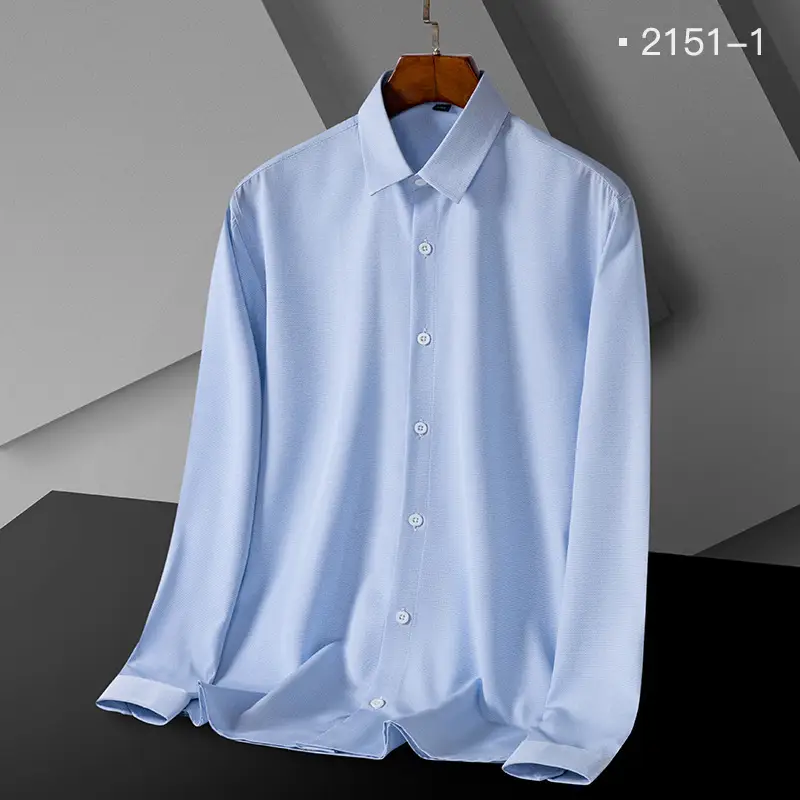 Men's Green Striped Button Down Shirt - Image 4