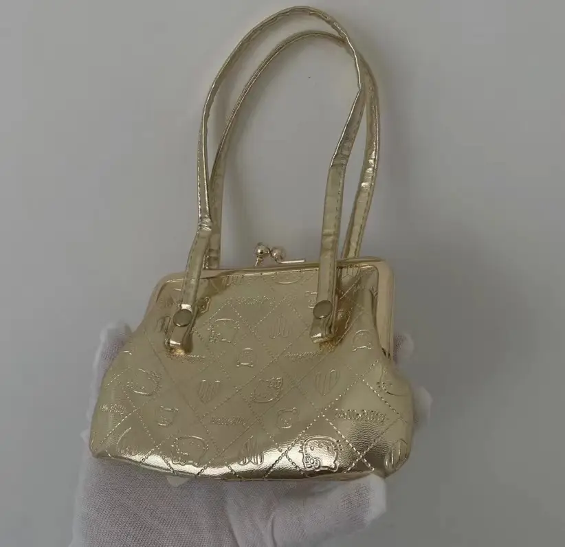 Antique Cartoon Glitter Silver Gold Tote Bag — feature 5