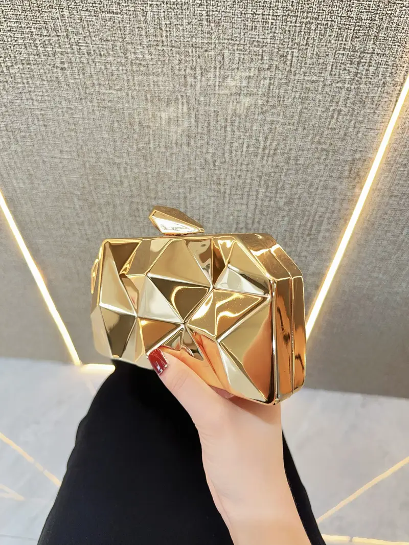 Mini Acrylic Chain Clutch Bag for Women