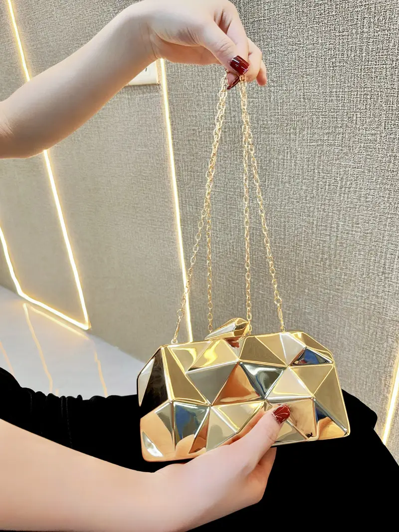 Mini Acrylic Chain Clutch Bag for Women — feature 8