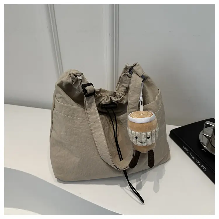Olive Green Drawstring Shoulder Bag 2024 — feature 23