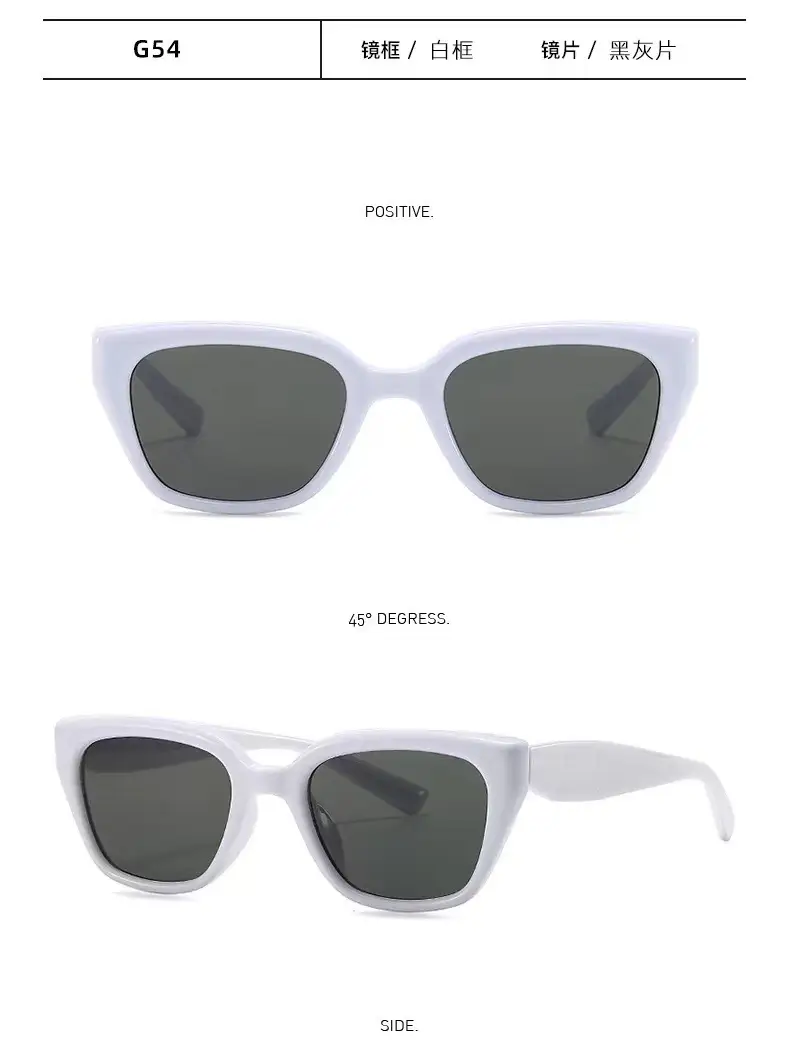 2024 New Cat's Eye Sunglasses Black Frame UV-Proof — feature 11