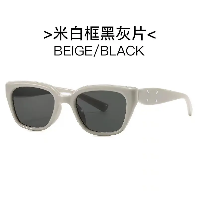 2024 New Cat's Eye Sunglasses Black Frame UV-Proof - Image 5