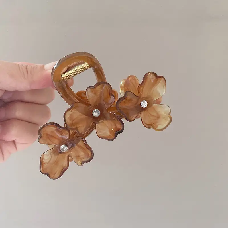 Fresh Flower Hair Clips 2024 Summer High-Grade Hair Accessories