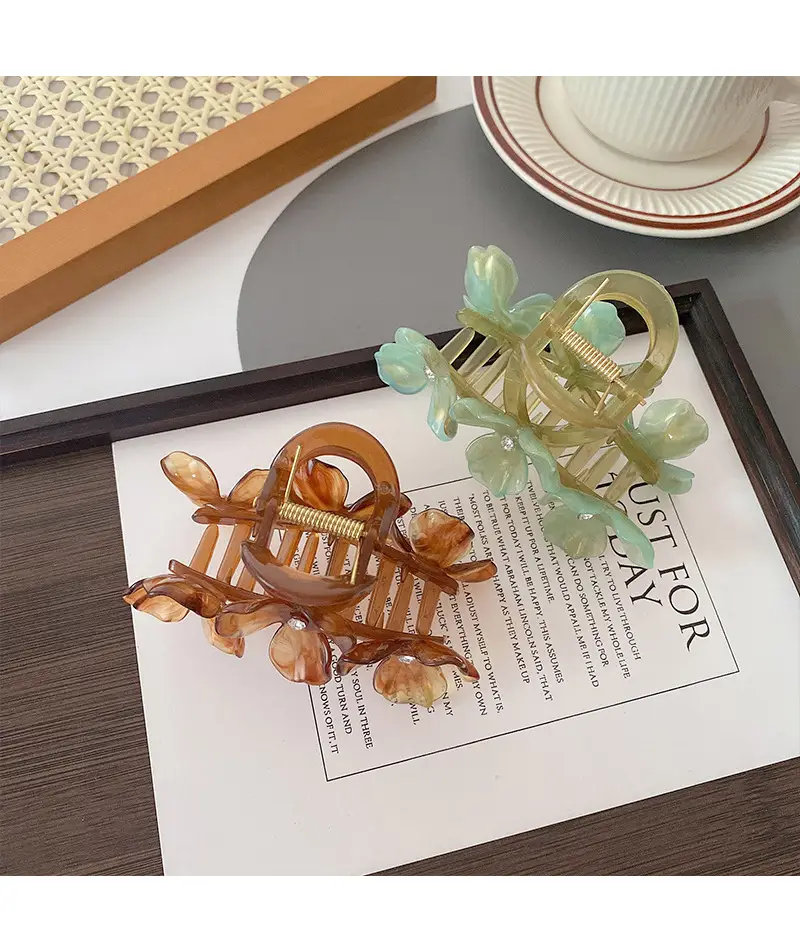 Fresh Flower Hair Clips 2024 Summer High-Grade Hair Accessories — feature 27