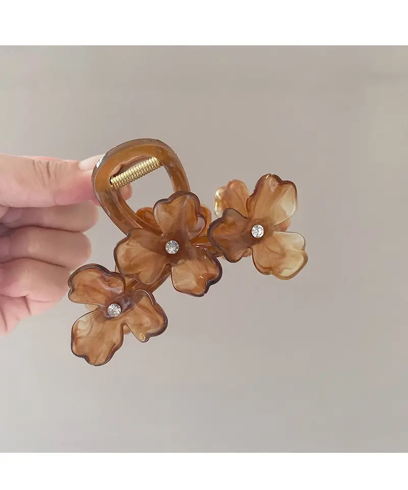 Fresh Flower Hair Clips 2024 Summer High-Grade Hair Accessories — feature 31