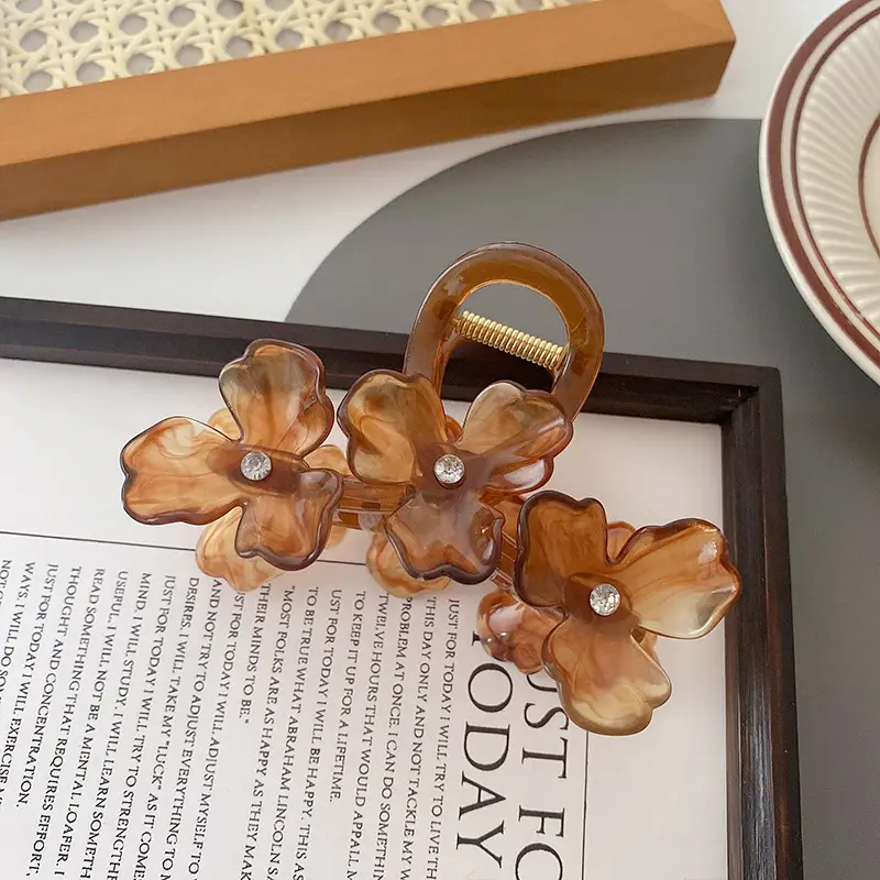 Fresh Flower Hair Clips 2024 Summer High-Grade Hair Accessories