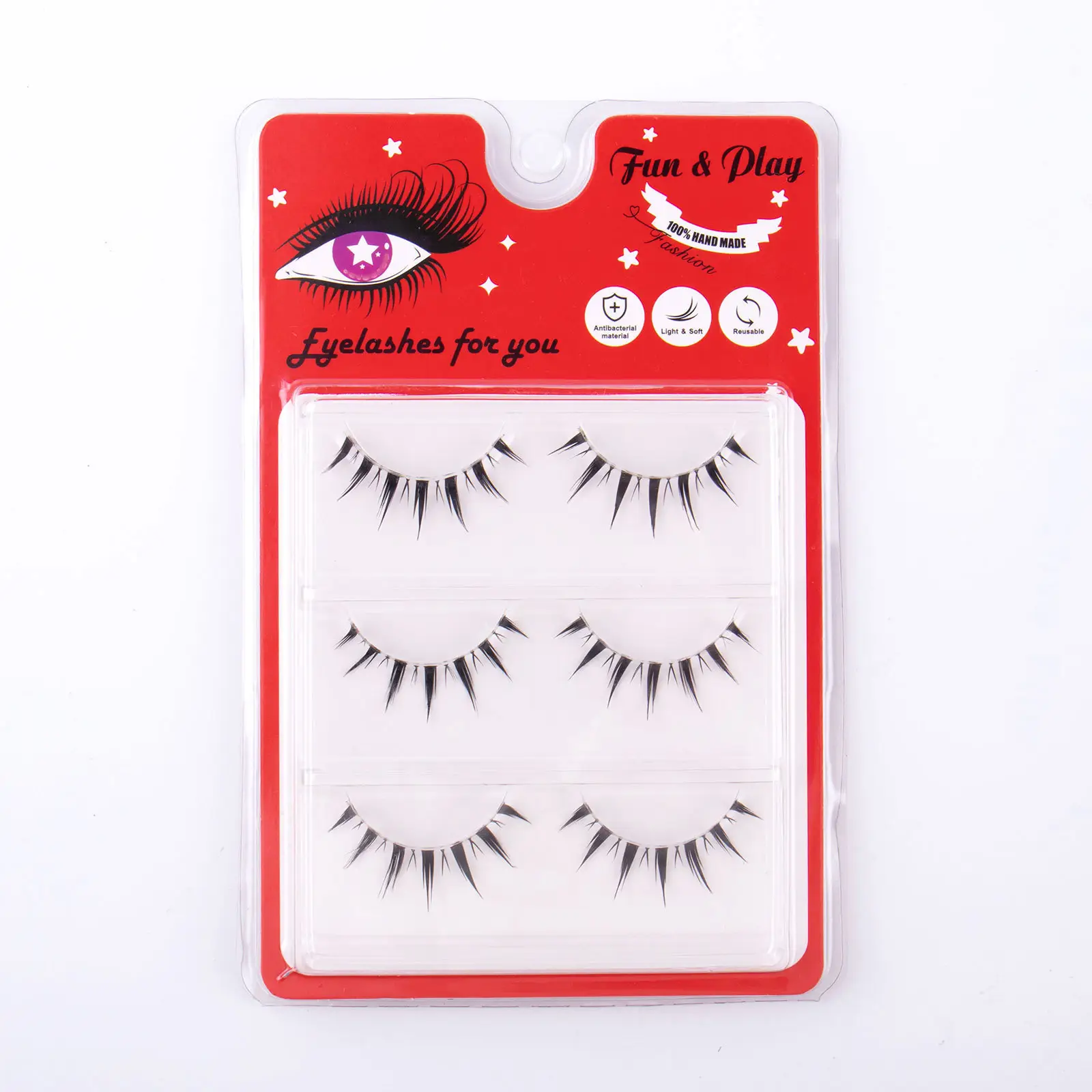 False Eyelashes for Women 3 Pairs Set — feature 15