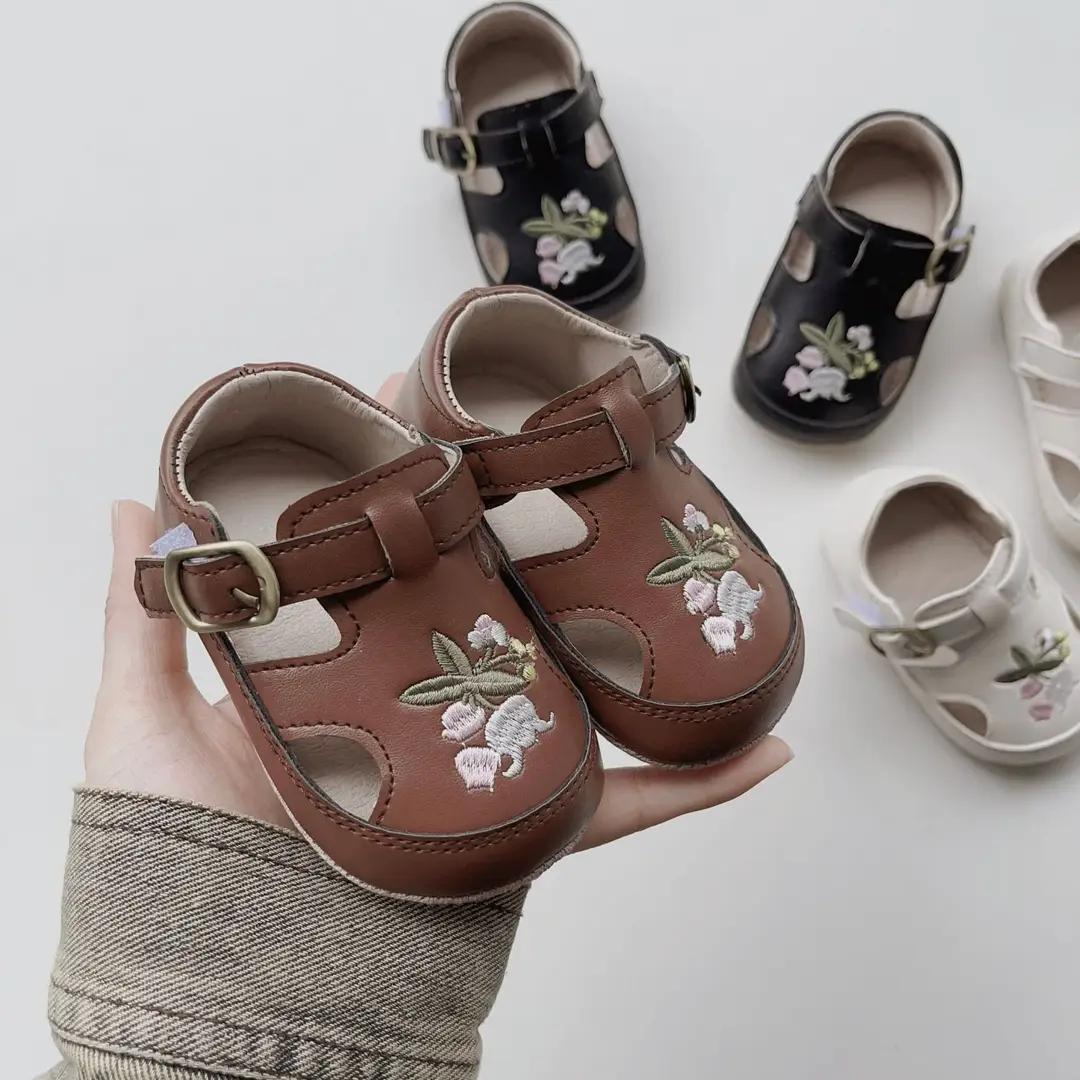 Ins Summer New Korean Style Baby Sandals Breathable Baby Shoes Non-slip Soft Bottom Embroidered Casual Toddler Shoes - Image 6