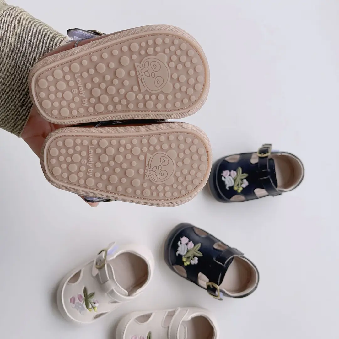 Ins Summer New Korean Style Baby Sandals Breathable Baby Shoes Non-slip Soft Bottom Embroidered Casual Toddler Shoes — feature 11