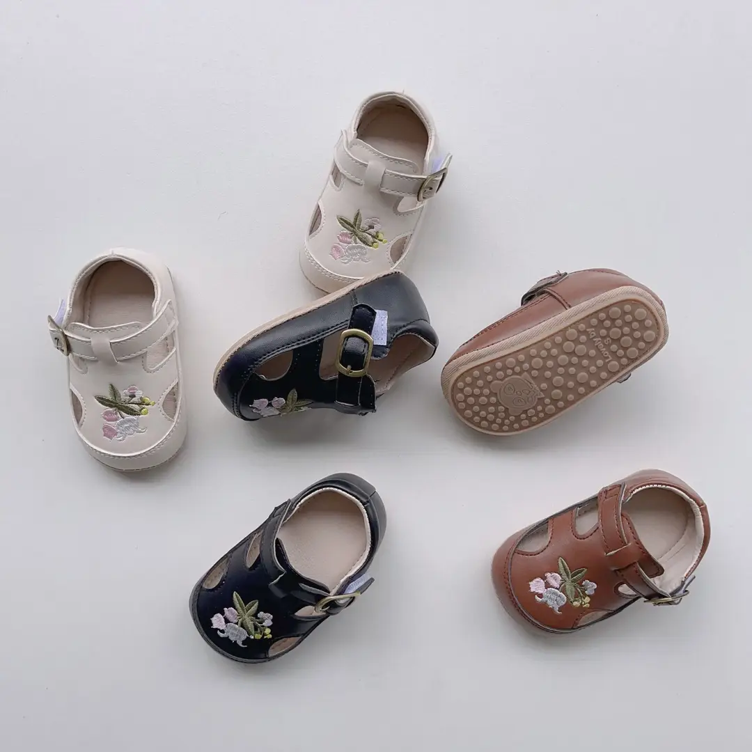 Ins Summer New Korean Style Baby Sandals Breathable Baby Shoes Non-slip Soft Bottom Embroidered Casual Toddler Shoes — feature 12