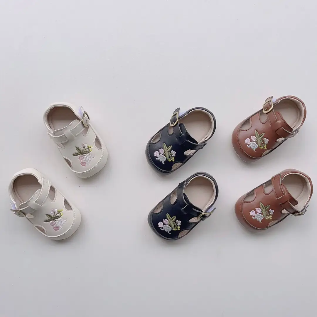 Ins Summer New Korean Style Baby Sandals Breathable Baby Shoes Non-slip Soft Bottom Embroidered Casual Toddler Shoes — feature 14