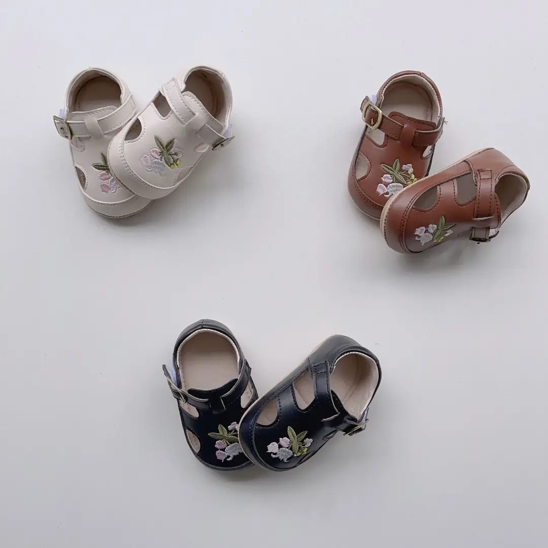 Ins Summer New Korean Style Baby Sandals Breathable Baby Shoes Non-slip Soft Bottom Embroidered Casual Toddler Shoes — feature 4