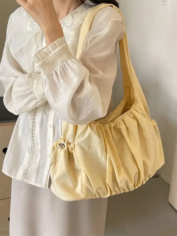 Nylon Tote Bag Women Large Capacity Shoulder Bag - Image 7