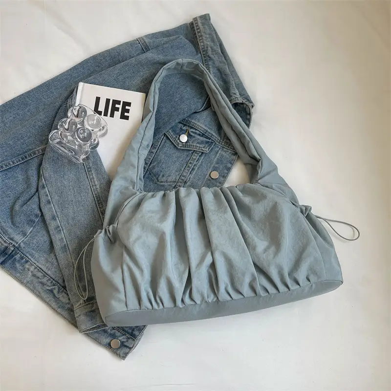 Nylon Tote Bag Women Large Capacity Shoulder Bag - Image 3