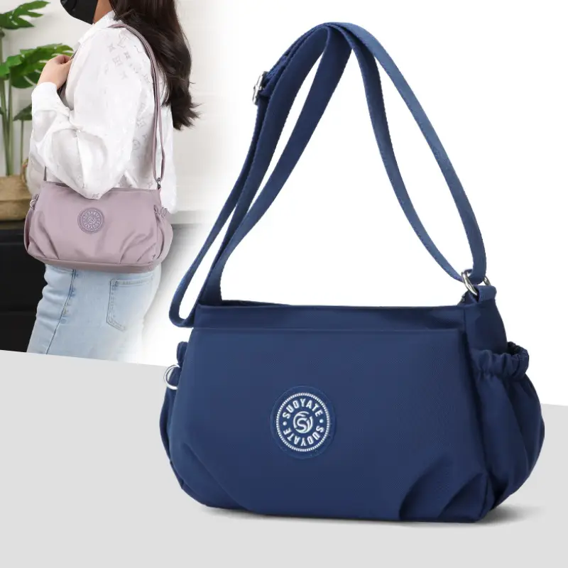 2024 Black Nylon Shoulder Bag for Women - Image 10