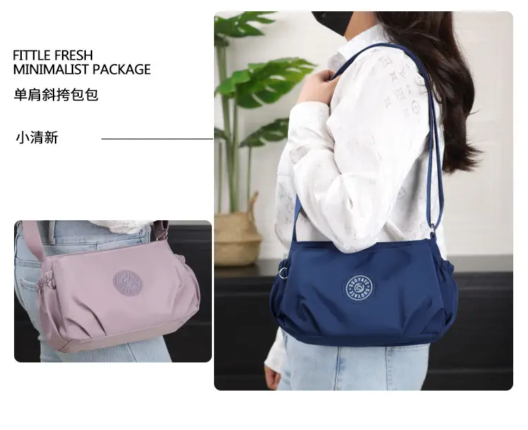 2024 Black Nylon Shoulder Bag for Women — feature 2