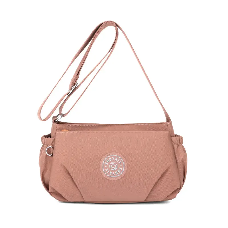 2024 Black Nylon Shoulder Bag for Women - Image 4
