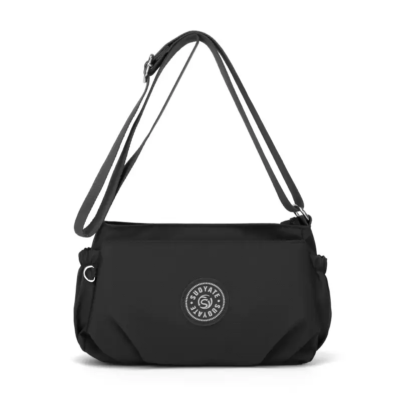 2024 Black Nylon Shoulder Bag for Women - Image 5