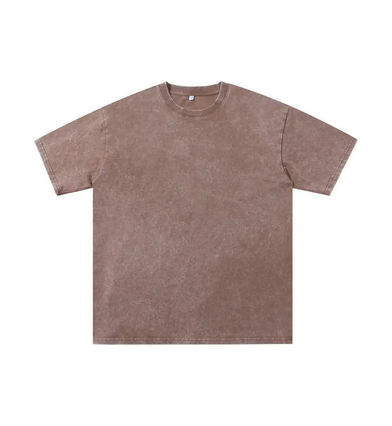 Blue American Retro 230g T-Shirt for Men - Image 10