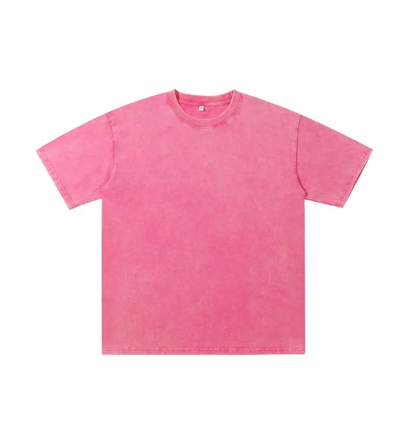 Blue American Retro 230g T-Shirt for Men - Image 8