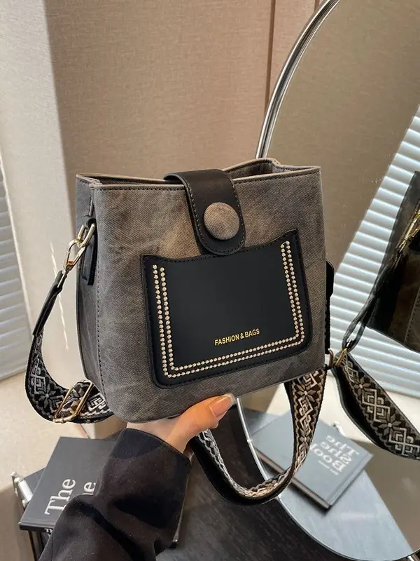 Wide Shoulder Strap Small Bag 2026 New Style - Image 6