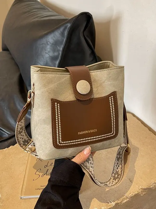 Wide Shoulder Strap Small Bag 2026 New Style - Image 8